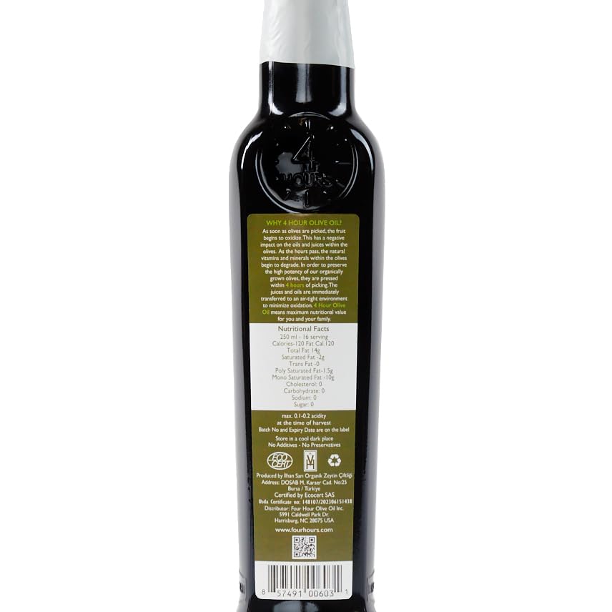 Aceite de oliva Four Hour 2 x 8.4 fl oz miniatura 3