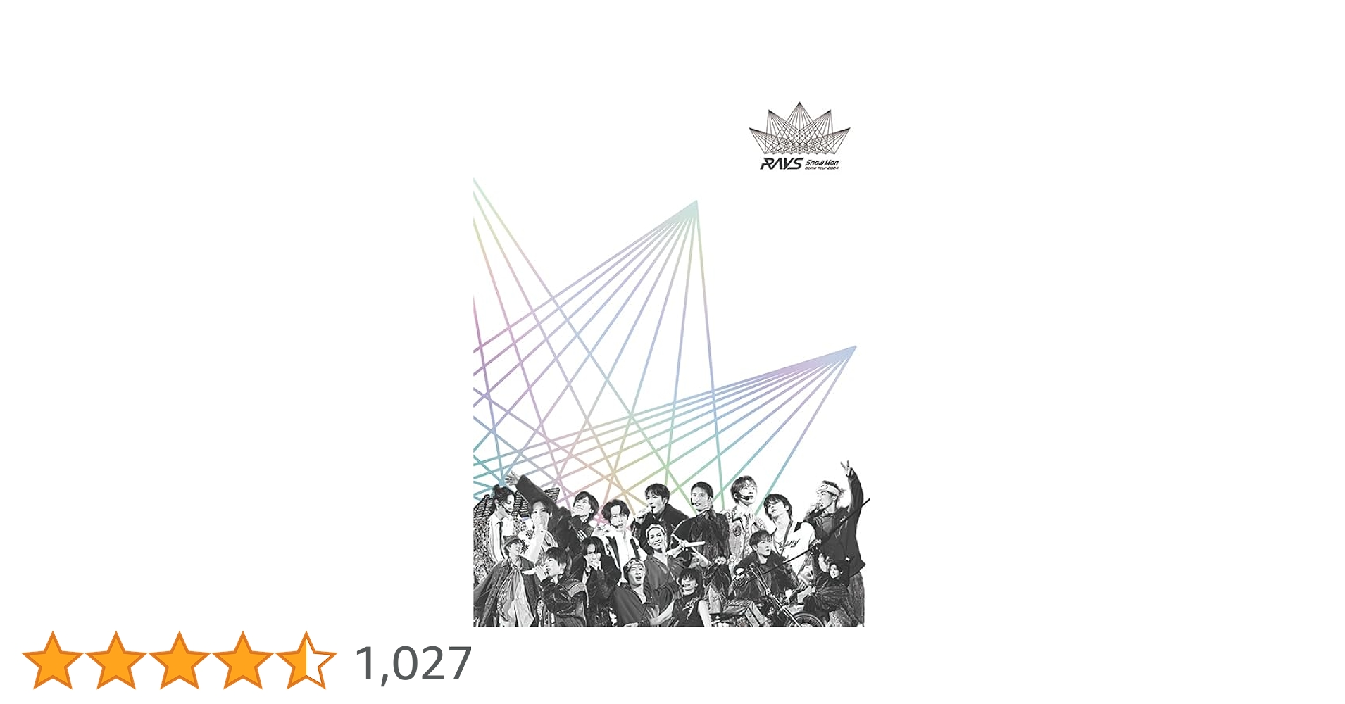  Man Dome Tour 2024 RAYS ※欠けあり Amazon.co.jp: Snow Man Dome Tour 2024 RAYS(Blu-ray Disc2枚組