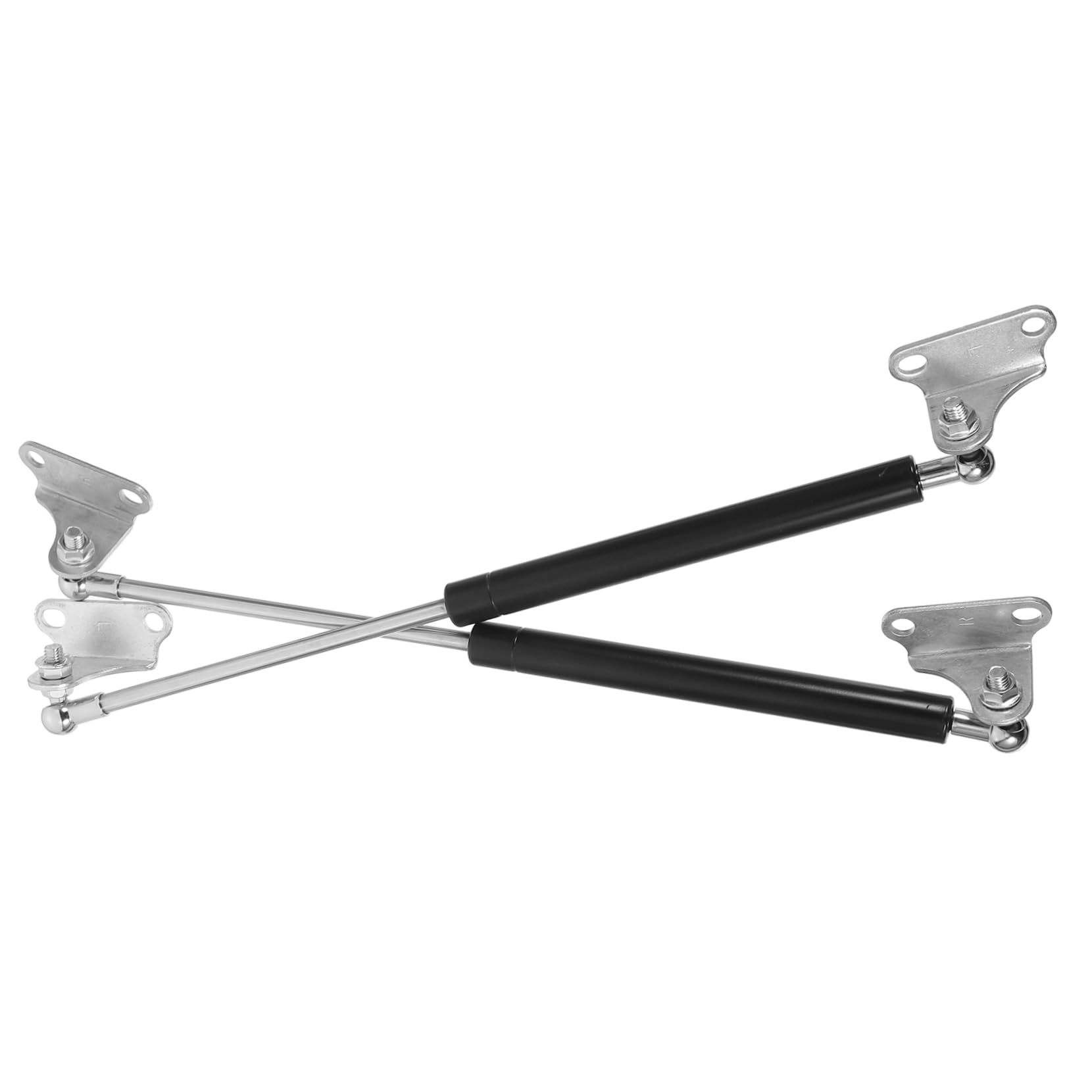 BELLIFFY Gas Spring Rods 2pcs Safety Lift Support for Cabinet Door Heavy Duty Gas Struts for Storage
