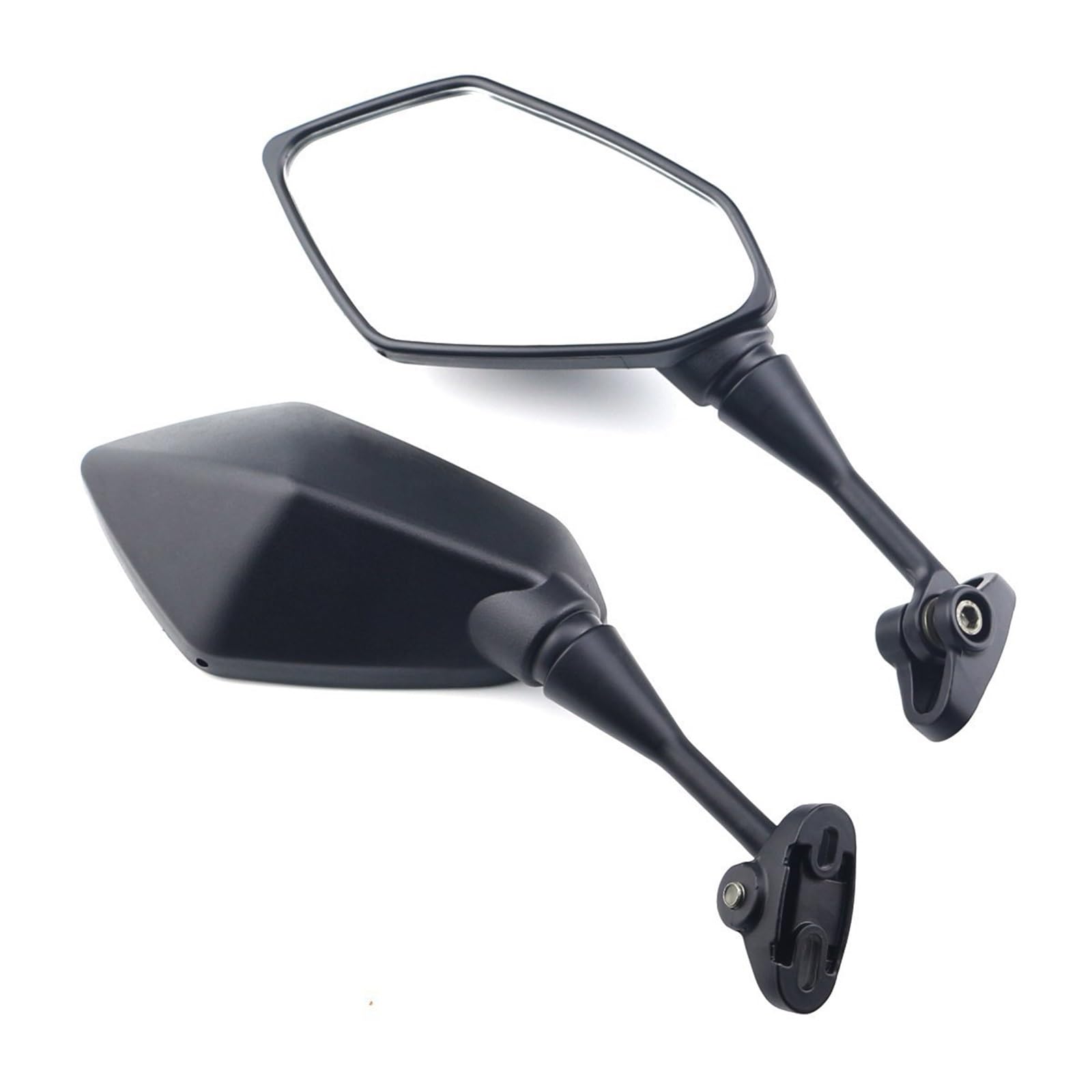 Espejos para moto Yamaha YZF R6 R1 R25 con visión angular limpia 6