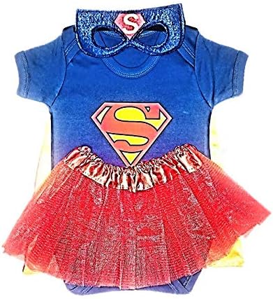 Superhero Baby Bodysuits Supergirl Batgirl Marvel Baby Cosplay Outfit Costume
