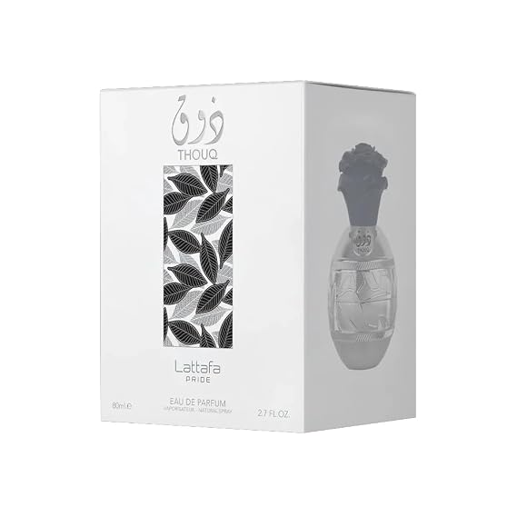 Lattafa Perfumes Thouq for Unisex Eau de Parfum Spray, 2.7 Ounce