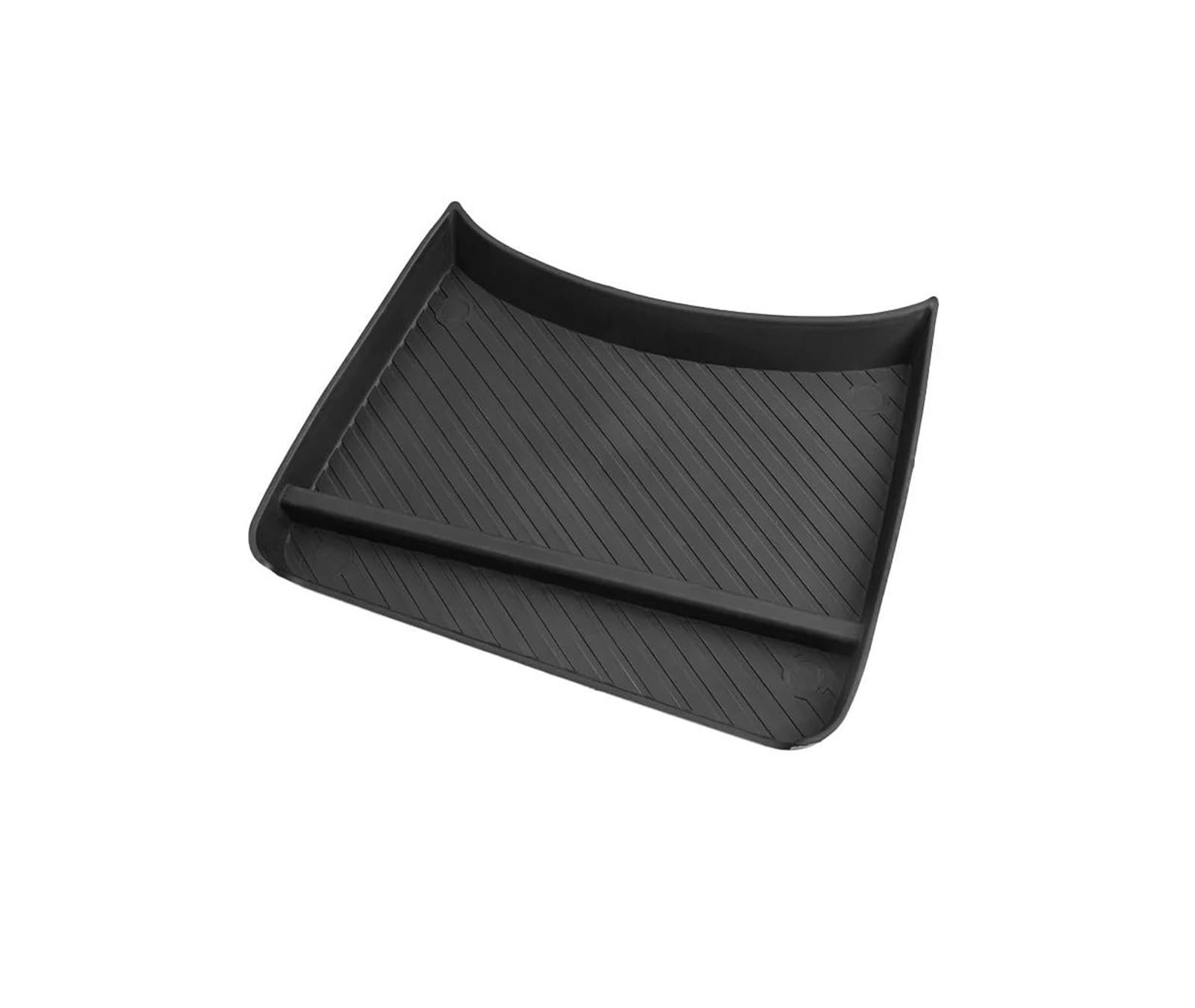 TOPOLVLCKC Armrest Storage Box For Hyundai Kona SX2 Hybird PHEV 2024 2025 Car Armrest Box Storage Central Control Original Container Accessories (Brown)