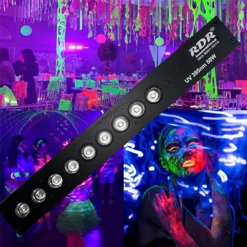 RDR 395nm far Distance Focus 50 Watt UV Indoor Neon Parties & Dan...
