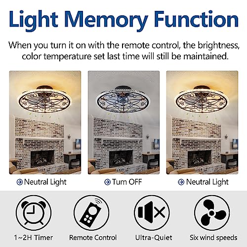 HuixuTe-Caged-Ceiling-Fan-with-Lights-Remote-Control-6-Speeds-Farmhouse-Industrial-Ceiling-Fan-Retro-Ceiling-Fan-with-Light-for-Kitchen-Bedroom-Living-Room HuixuTe Caged Ceiling Fan with Lights Remote Control 6 Speeds Farmhouse Industrial Ceiling Fan Retro Ceiling Fan with Light for Kitchen Bedroom Living Room
