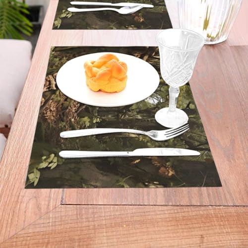 Sets de table tissés nature pour mariages et fêtes de vacances