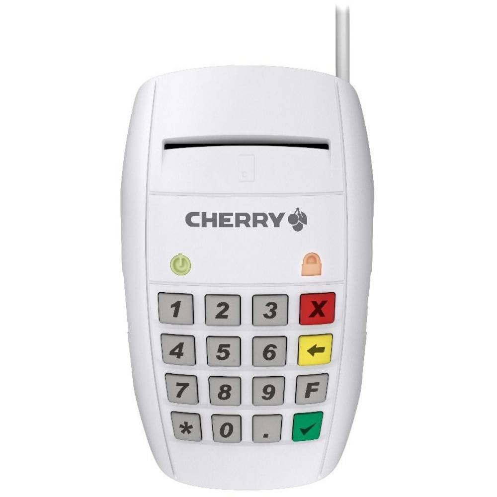 CHERRY ST-2100 Smartcard Terminal Bianco USB Contact Smart Card Terminal - 4
