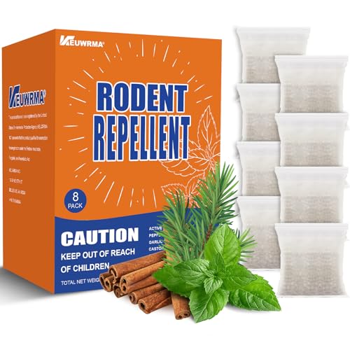 Mouse Repellent, Pest Control, Rodent Repellent Pouches, Mice Repellent, Natural