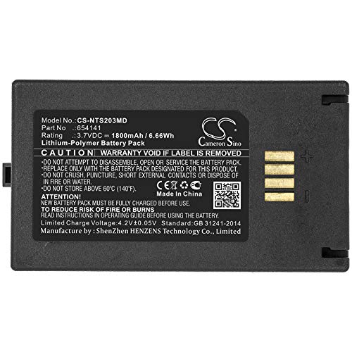 FYIOGXG Cameron Sino Battery for Nova StatStrip Glucose Meter, TPS-2003 PN:Nova 654141 1800mAh / 6.66Wh