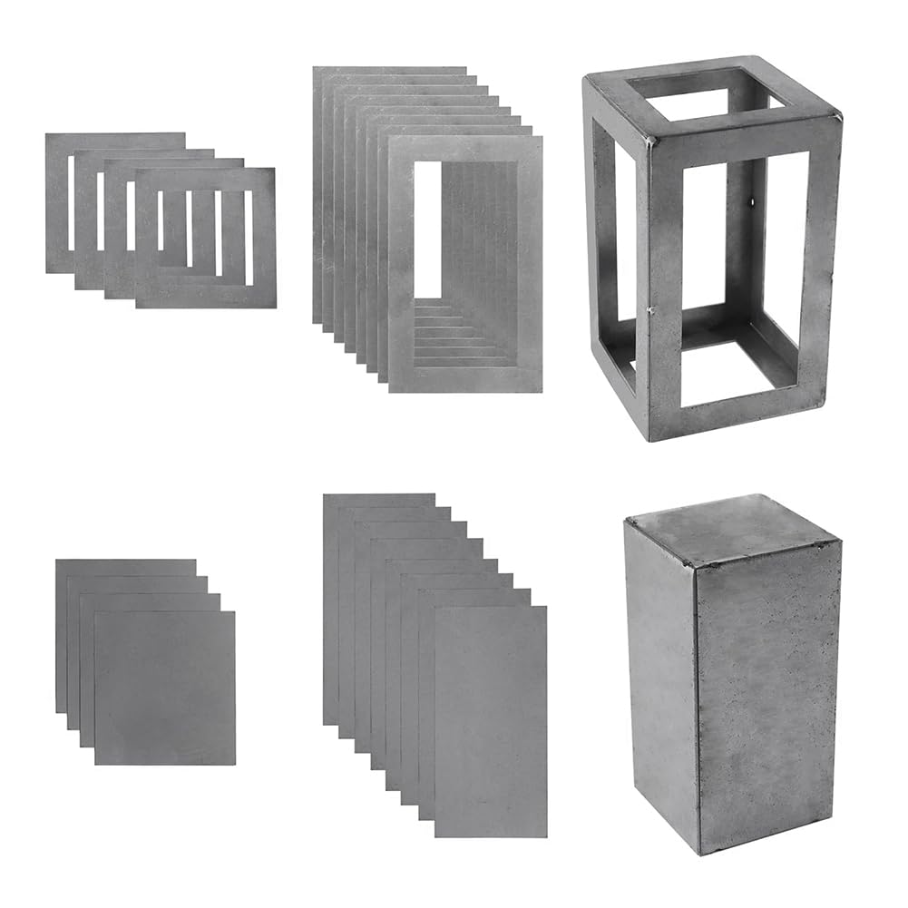 Kit de pratique de soudage coupons 3x5 robustes en acier pur