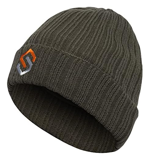ScentLok Men's Carbon Alloy Knit Cuff Beanie, Forest Green, One Size