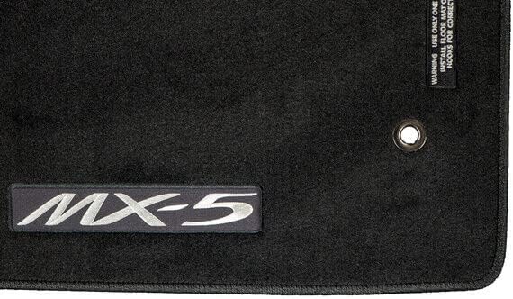 Genuine Mazda (0000-8B-D20) Floor Mat, Carpet Black
