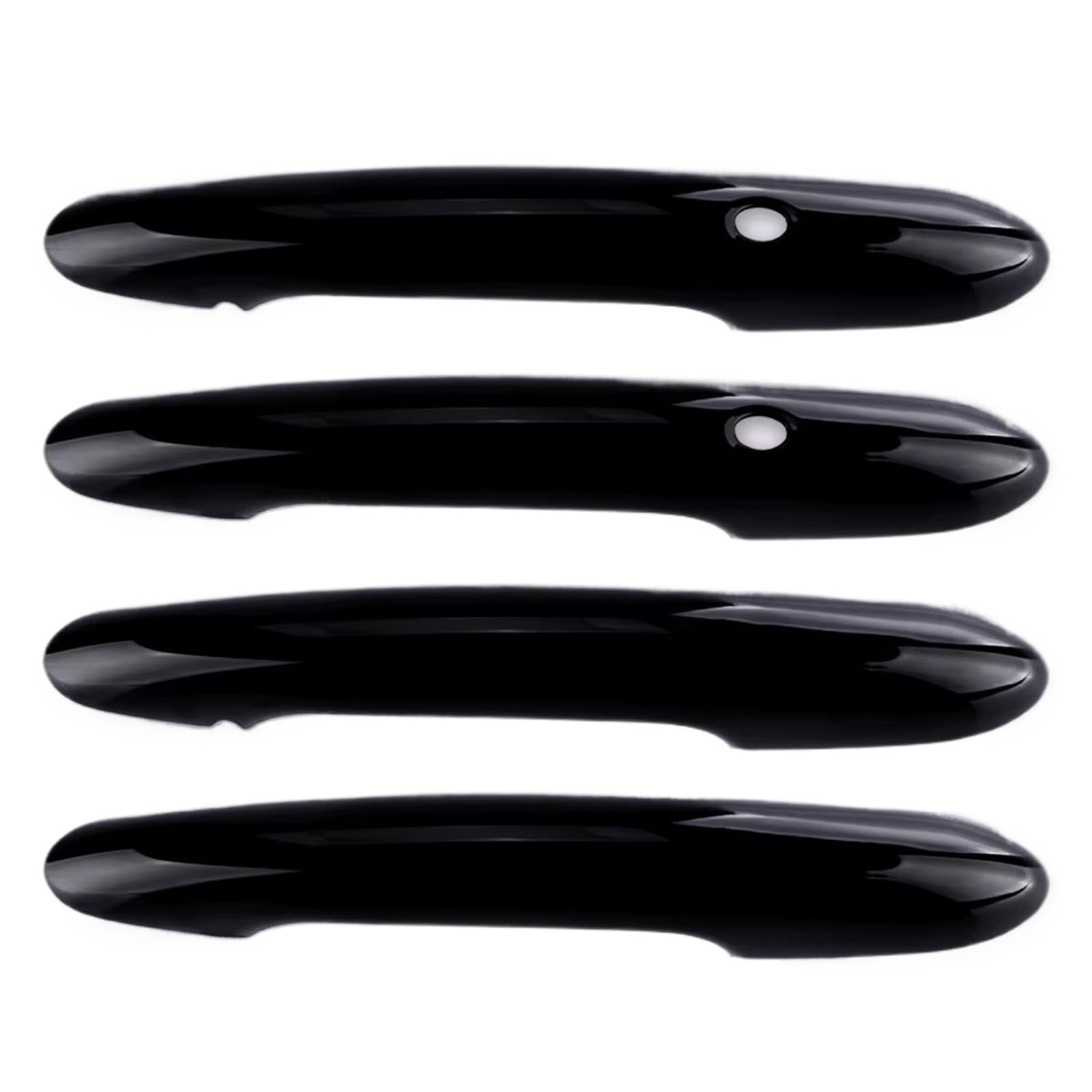CAQRBCX Outer Door Handle Trim Car Exterior Door Handle Cover Trim Compatible with Cooper for Countryman for F60 2017-2024 Cap Keyless Frame Plus Extra Pair Set
