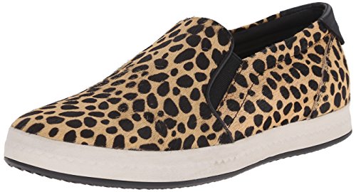 Geox Women's Modesty27 Fashion Sneaker, Camel Brown, 37 BR/7 M US