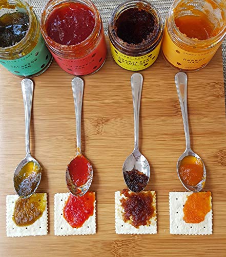 Jammy Yummy Jalapeno Jam – Veggie Jam Perfect For Cream Cheese With Crackers, Grilled Cheese, Charcuterie Boards, Cheese Boards, Cheese Toast, Steak, Baked Brie Cheese, Feta Cheese, Dips And Spreads, Sweet Jam, Mild Jalapeno Spread - Natural Jalapeno Jam, No Preservatives, No Additives, No Pectin, Fat Free, Low Sodium -8Oz Jar #TOP7