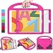 LEDNICEKER Kids Case for iPad 10.2 inch 2019, iPad 7th Gen Case with Built-in Screen Protector, Shockproof Lightweight Handle with Kickstand Case for iPad 7th Generation 10.2 inch, Rose
