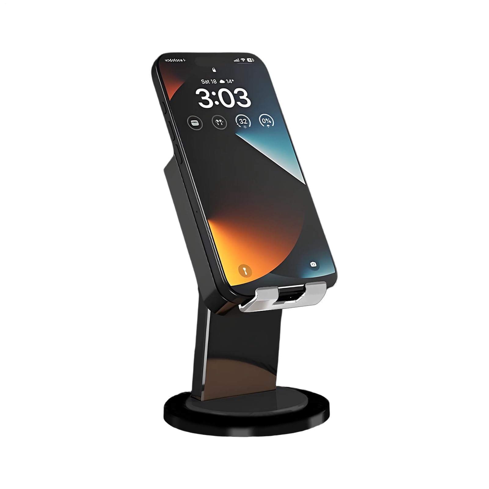 Phone Speaker | Smart Anti-Slip Cool Gadgets | Phone Holder Speaker Cool Tech Gadgets - for Men Birthday Christmas Party Favors Home Office School Travel Outdoor