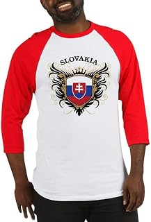 CafePress Slovakia Baseball Jersey Baseball Shirt