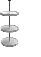 Vista 9 de REV-A-SHELF Value Line - Susans de polímero de círculo completo con 3 estantes para gabinetes de pared esquineros de 39 a 42 pulgadas de alto