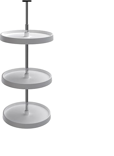 Miniatura 9 de REV-A-SHELF Value Line - Susans de polímero de círculo completo con 3 estantes para gabinetes de pared esquineros de 39 a 42 pulgadas de alto