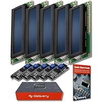 AZDelivery 5 x 16x2 Modulo LCD Display Bundle con Interfaz I2C