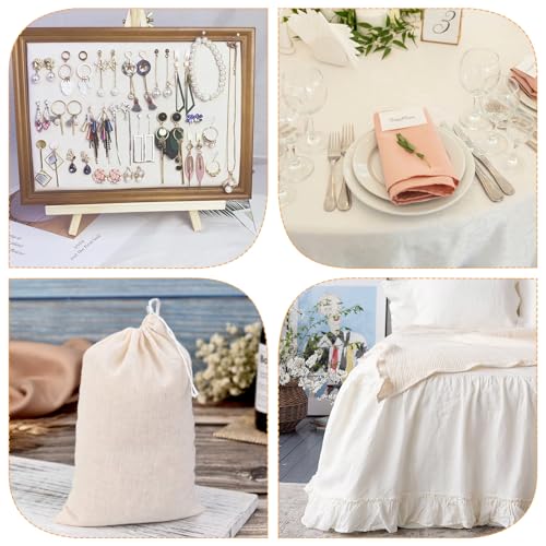 100% White Cotton Fabric 3 Yards 59 Inches Wide Cotton Quilting Fabric by The Yard, Soft Embroidery Muslin Fabrics for Sewing Material Apparel Cloth