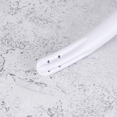 Amosfun — Lâmpada de enema para irrigador anal para enema, ducha anal, formato de arco macio, lâmpad