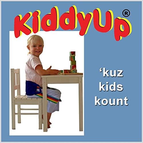 Nada Chair Kiddy-Up Adjustable Child Posture Corrector for Sitting and Stretching (Rainbow)