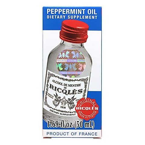 Ricqles Peppermint Oil Dietary Supplement (1.69 fl. oz) (1 Bottle) Cover