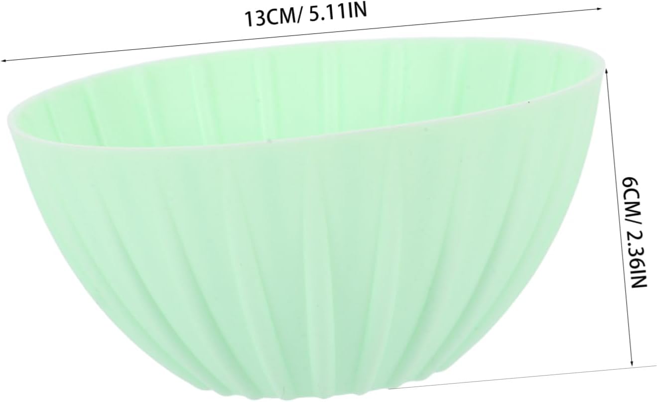 Mobestech 10pcs Silicone Bread Proofing Baskets Non-stick Fermentation Bowls for Sourdough Baking Space-saving Design for Home Bakers