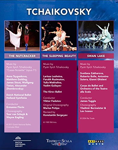 Vista 2 de The Tchaikovsky Ballet Classics NutcrackerSwan LakeSleeping Beauty Blu-ray