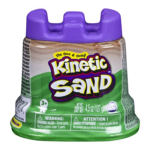 Kinetic Sand 6036825 - Mini Castello con Sabbia Modellabile 4.5 oz