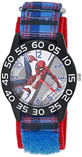 Montre Marvel pour garçons, l'accessoire idéal en nylon pour l'école
