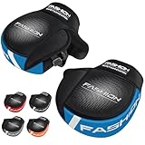 【2025アップグレード】 Homwarm バイクハンドルカバー 防水 防風 防寒 保温 バイク用 三層構造 ネオプレン素材 起毛裏地 秋冬防寒用 夜間反射 取付簡単 洗濯可能 オートバイ スクーター モペット 小型/大型自転車に適用 (ブルー)