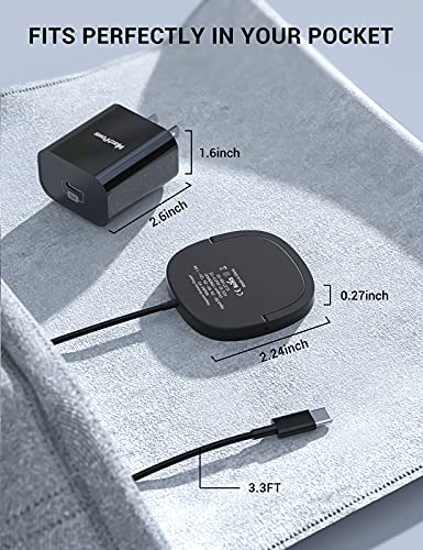 Marchpower Caricatore Wireless Magnetico, Cavo con...