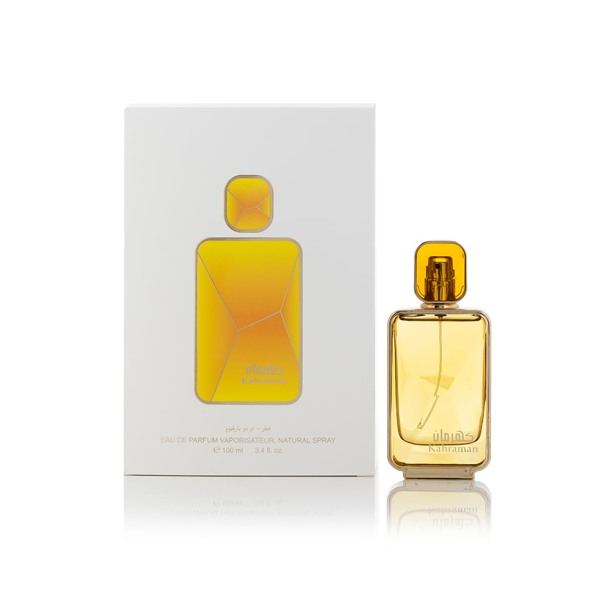 Arabian Oud KAHRAMAN 100 ml | Eau de Parfum Unisex | Frutta, Fiori bianchi e muschio | Profumo fresco e orientale.