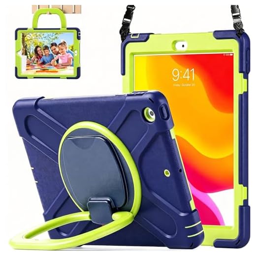 LX-SUNCX Case for iPad 9th/8th/7th Gen 10.2 Inch,with Screen Protector
