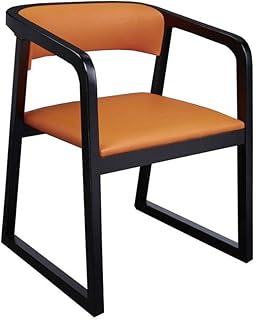 WenJ Recepción Silla con Brazos, Eco-Piel De Microfibra, Zona De Espera De Heces, Antideslizante Amortiguador De Goma, 55cm * 55cm * 72cm