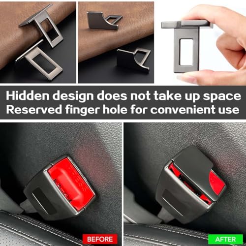 VONJUMA Autozubehör Autozubehör Innenraum Passend Für Die Meisten Autoteile 42×23×35mm 4 Pcs