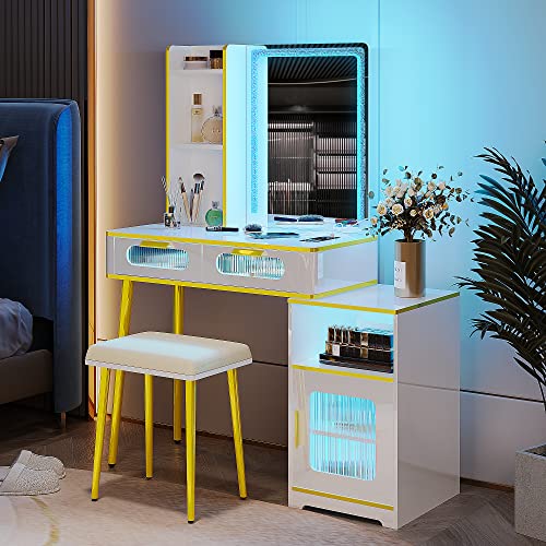 List of Ten Best Vanity Table With Light Top Picks 2023 Reviews