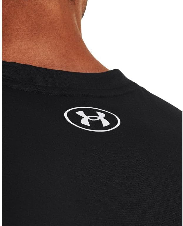 Under Armour Team Tech Mens Sleeveless Tank LT Black-White