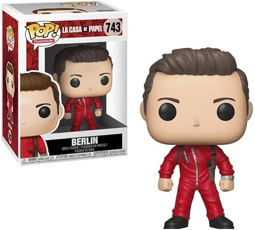 Funko POP! Television Money Heist - Berlín (los estilos pueden variar)