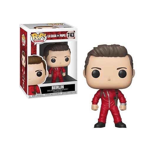 Sale Funko Pop! Television: Money Heist - Berlin (Styles May Vary)