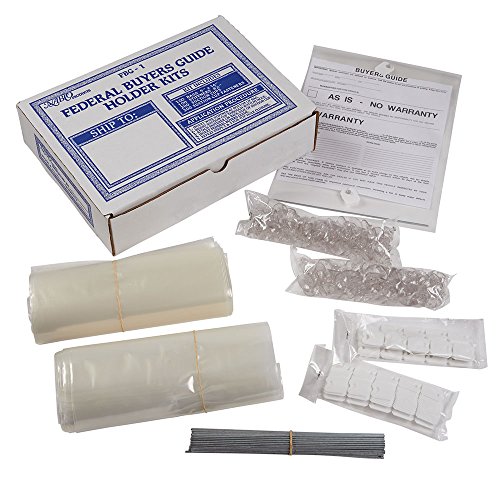 Buyers Guide Holder Kit with Suction Cups- Car Dealership Supplies Window Holder - Comprehensive Buyers Guide Kit for Dealership Supplies - Essential and Useful Tool for Auto Sales Professionals