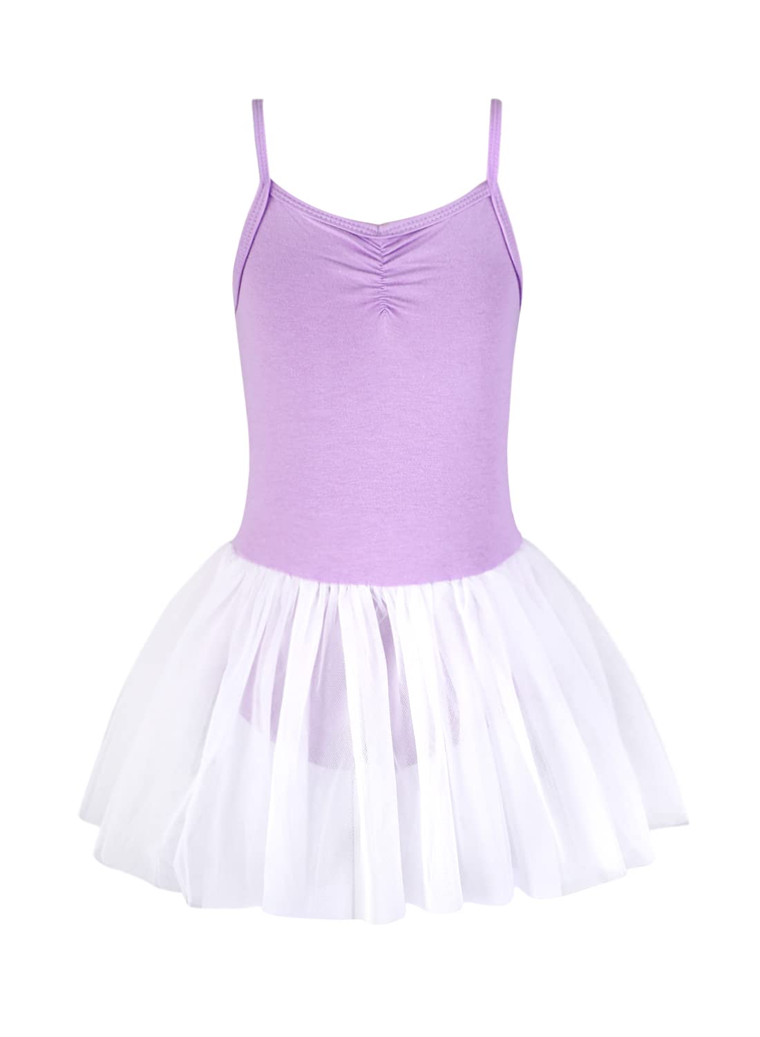EQSJIU Leotardo de ballet para niñas pequeñas, leotardos de baile, faldas de baile, vestido de bailarina, ropa de ballet de 2 a 10 años