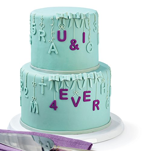 Wilton Letter And Number Fondant Cutters Set, 40-Piece #TOP5