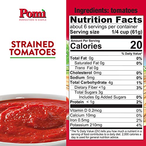 Pomì Strained Tomatoes - 13.8Oz Carton (Pack Of 12) #TOP2