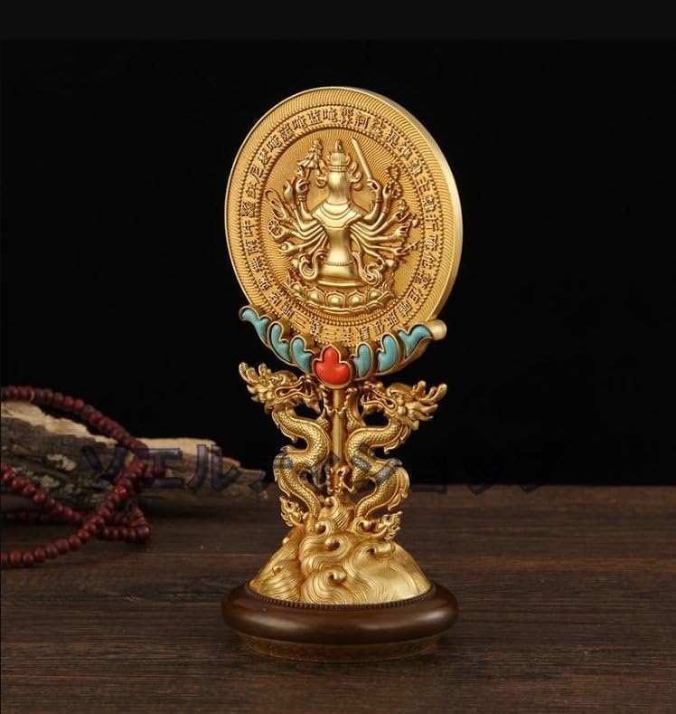 超人気★ 密教法具 宋式準提鏡 寺院用仏具 真鍮製磨き仕上げ 超人気☆ 密教法具 宋式準提鏡 寺院用仏具 真鍮製磨き仕上げ