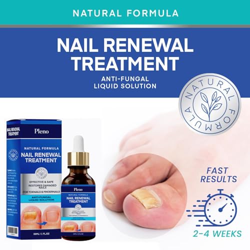 Pleno Toenail Fungus Treatment: Extra Strength Nail Fungus Treatment For Toenail & Fingernail thumb #1