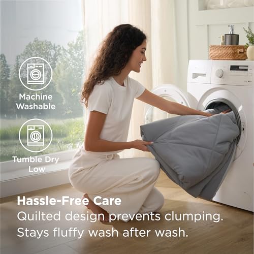 Bedsure Twin XL Comforter Set - 5 Pieces Reversible Grey Bedding, Twin XL Size Bed Set for All Seasons, Bed in a Bag with Down Alternative Comforter, Sheets, Pillowcase & Sham